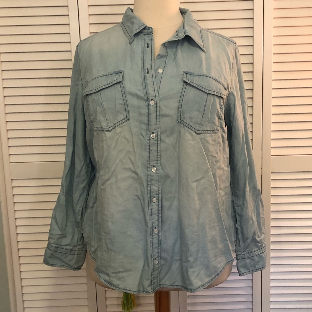 NWT Lane Bryant Chambray Shirt. Size 18/20